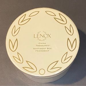 Lenox Sentiments Collection Friendship Box New In Box